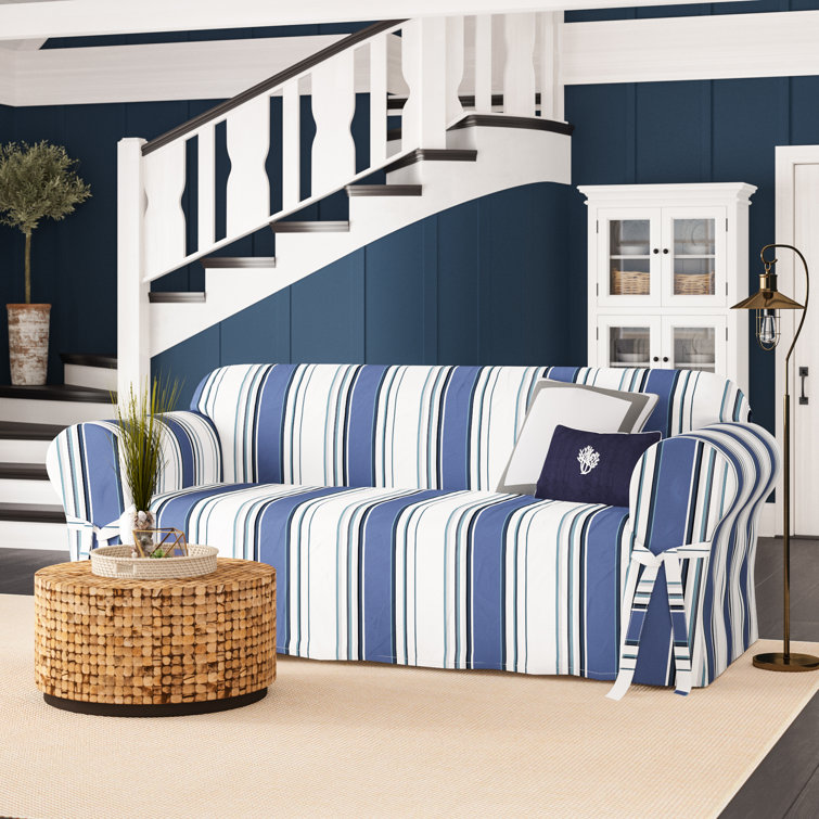 Breakwater Bay Box Cushion Sofa Slipcover & Reviews Wayfair